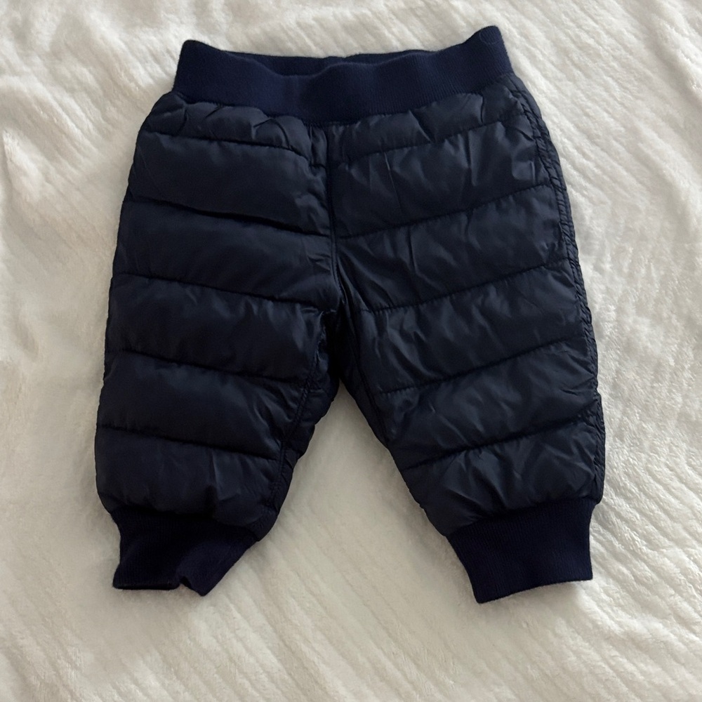 GAP Kids Dark Blue Puffer Joggers